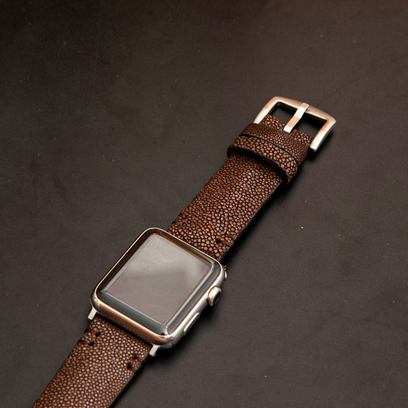 BROWN STINGRAY LEATHER STRAP