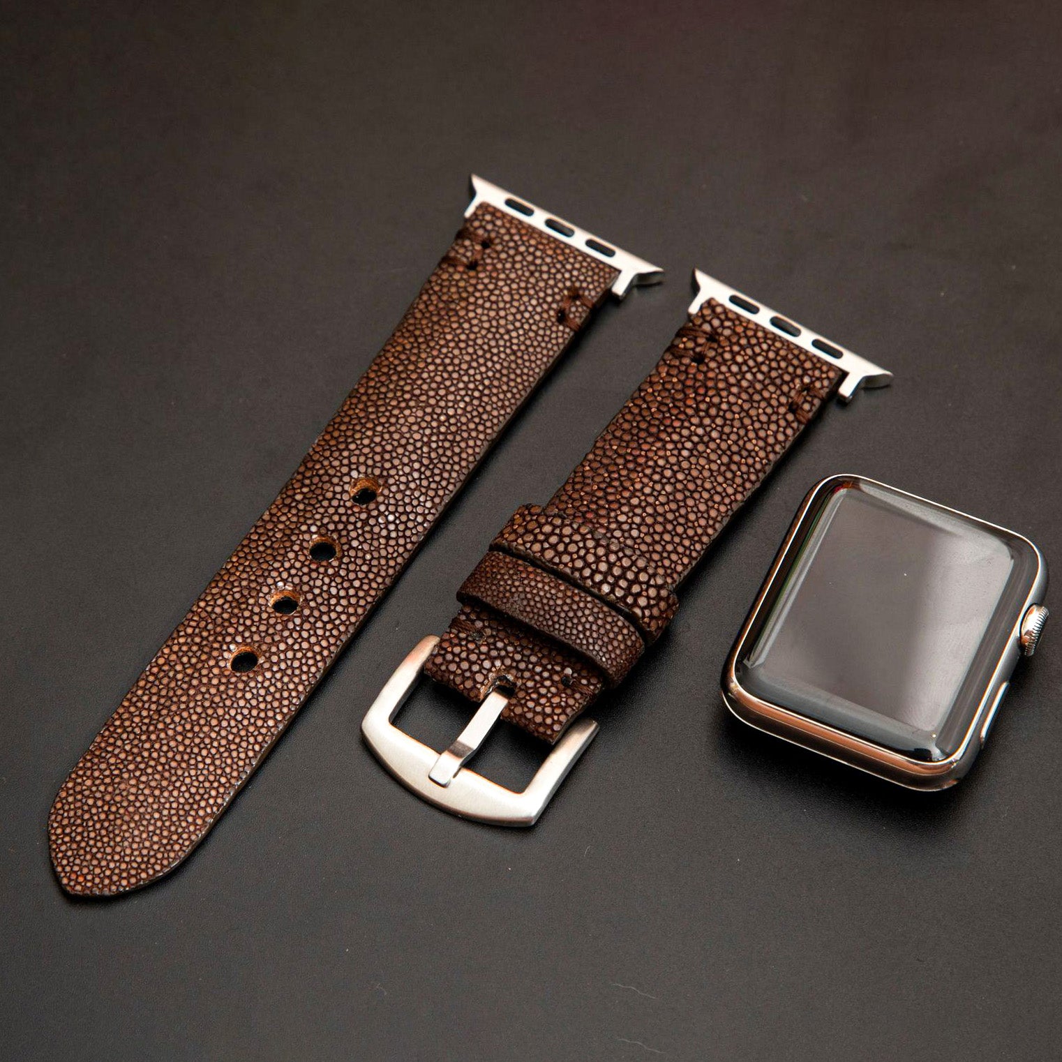 BROWN STINGRAY LEATHER STRAP