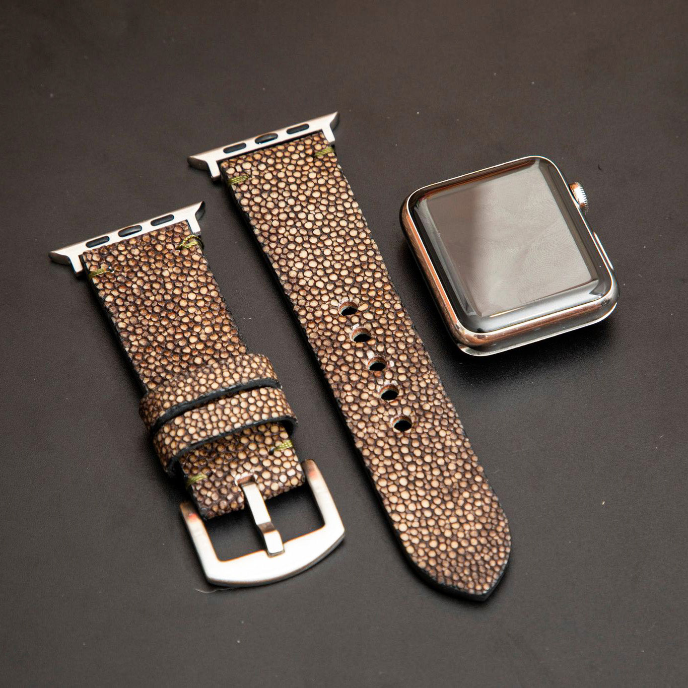BROWN STINGRAY LEATHER STRAP