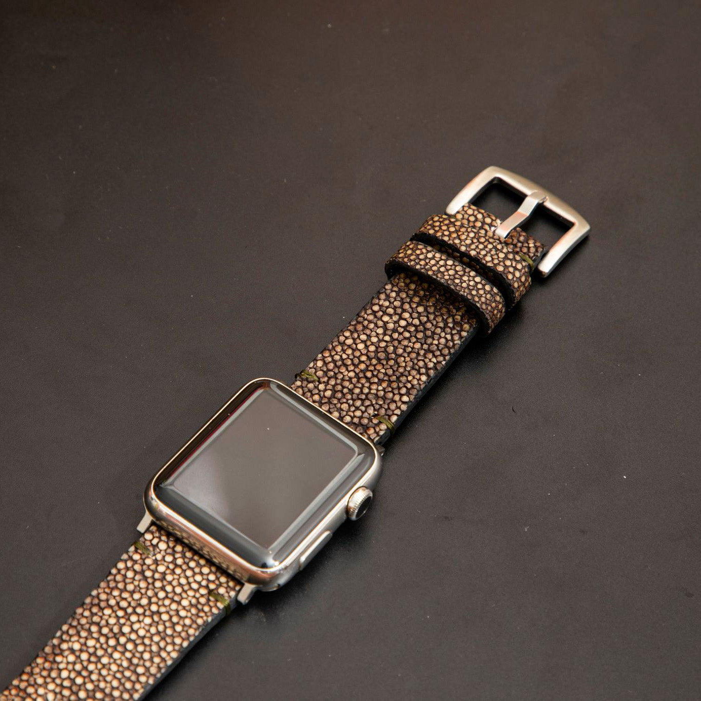 BROWN STINGRAY LEATHER STRAP