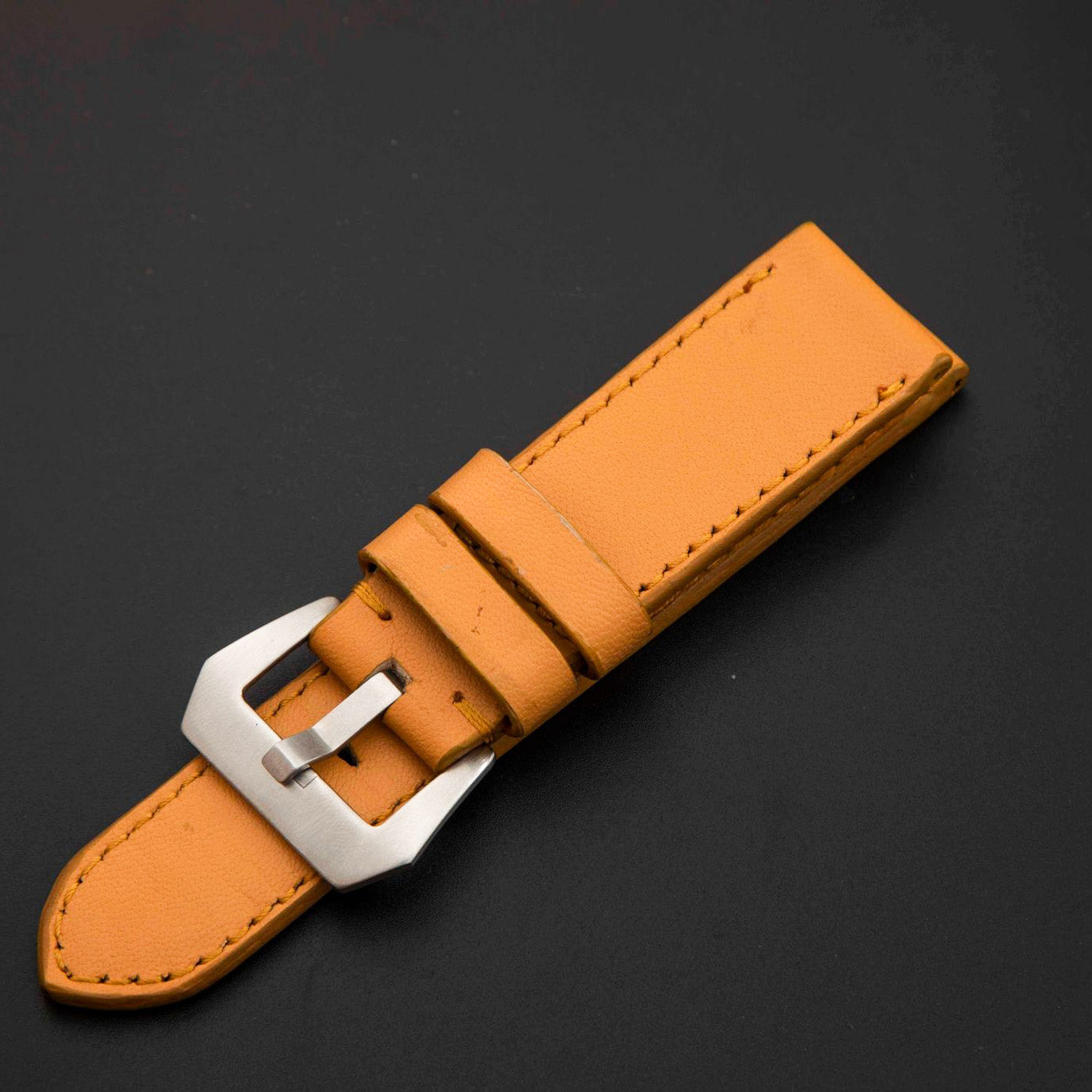 YELLOW CALF LEATHER STRAP