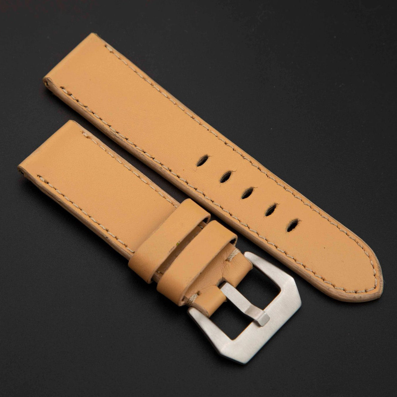 YELLOW CALF LEATHER STRAP