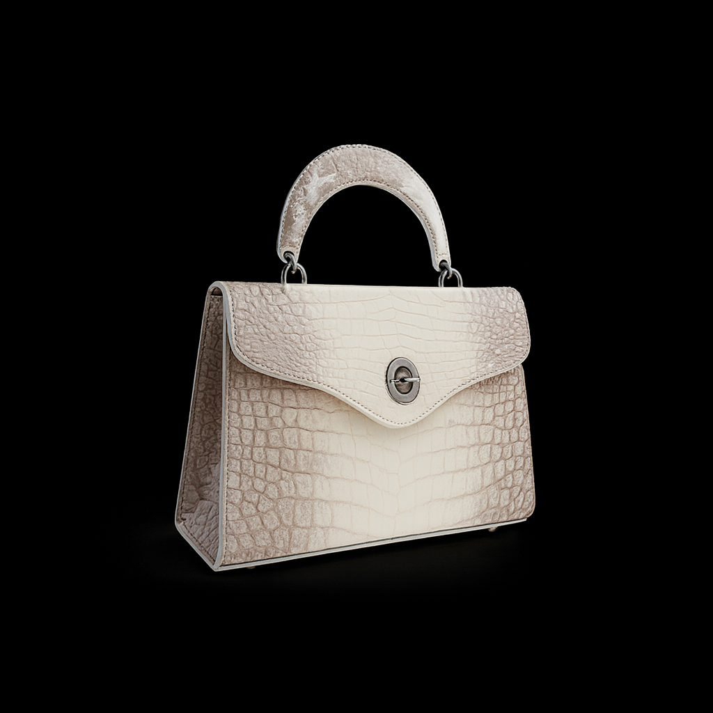 HIMALAYA HANDMADE GENUINE CROCODILE BAG