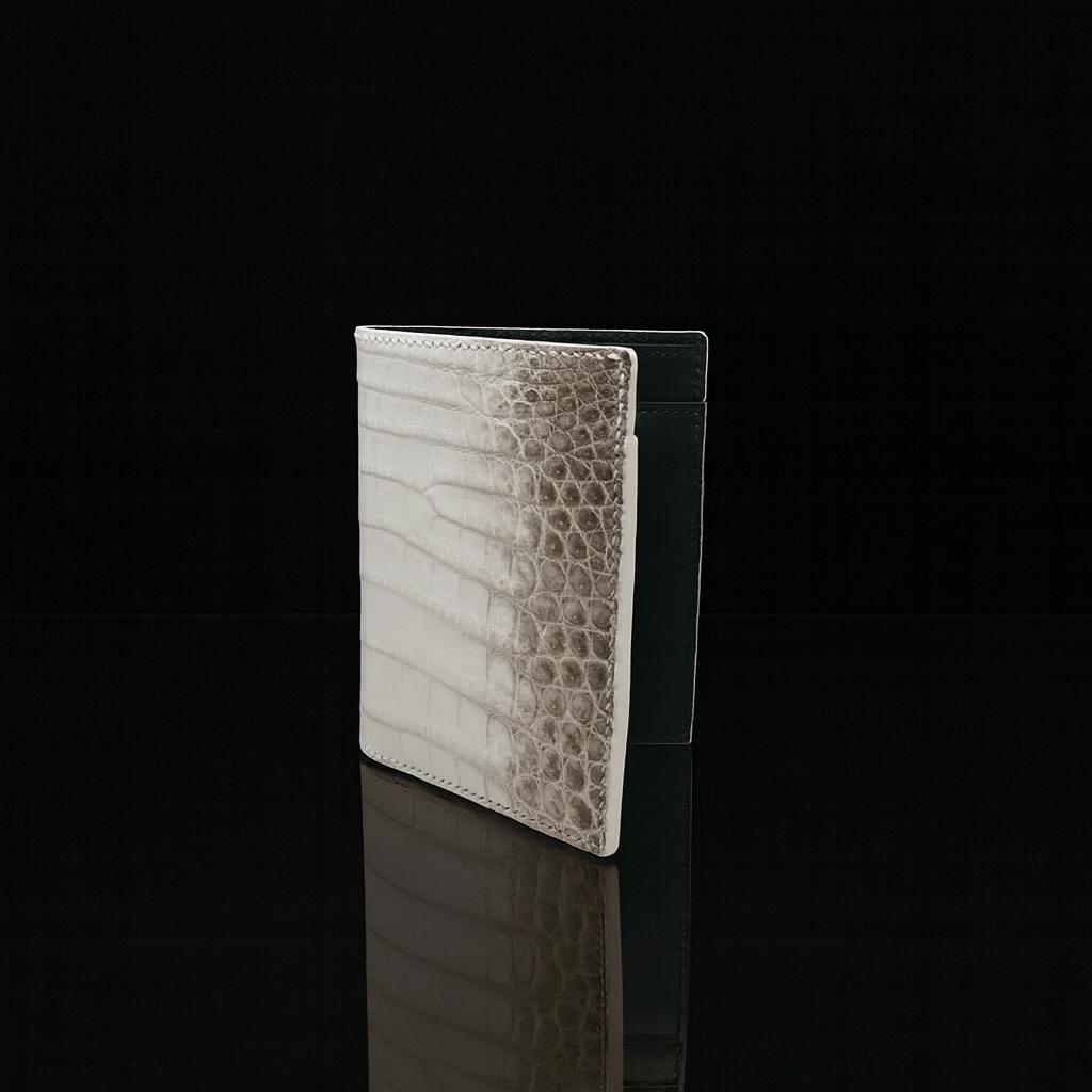 HIMALAYA CROCODILE LEATHER WALLET
