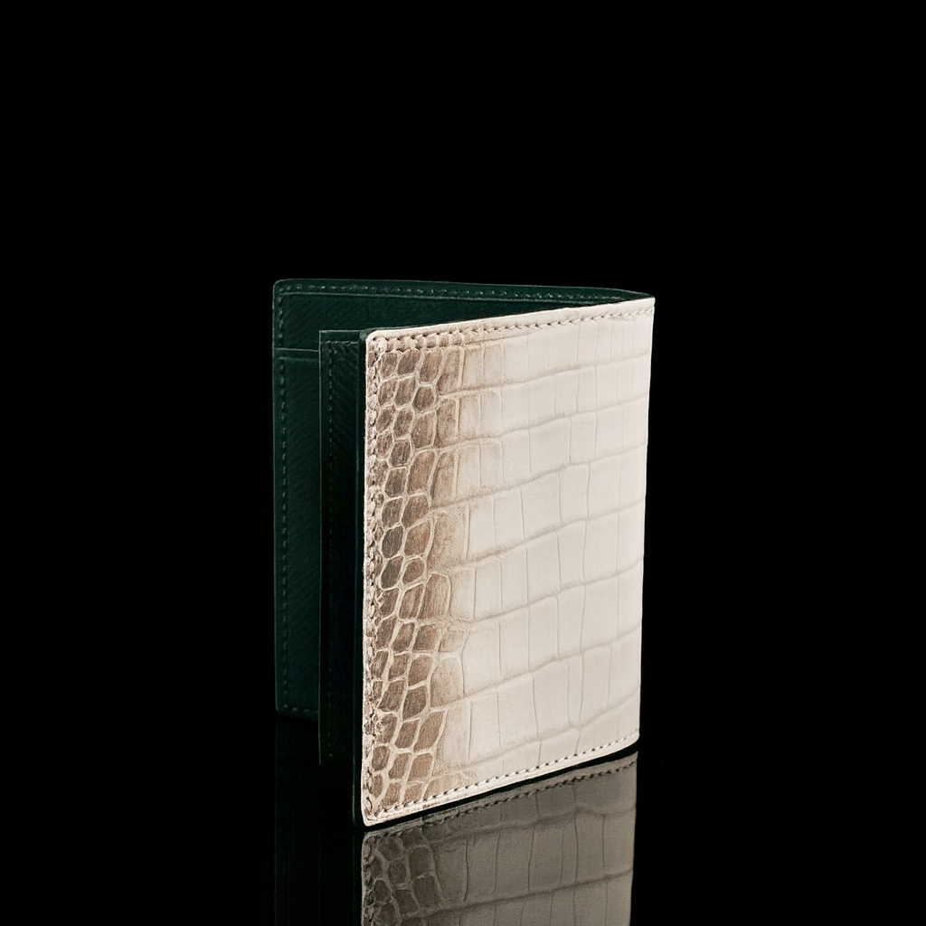 HIMALAYA CROCODILE LEATHER WALLET
