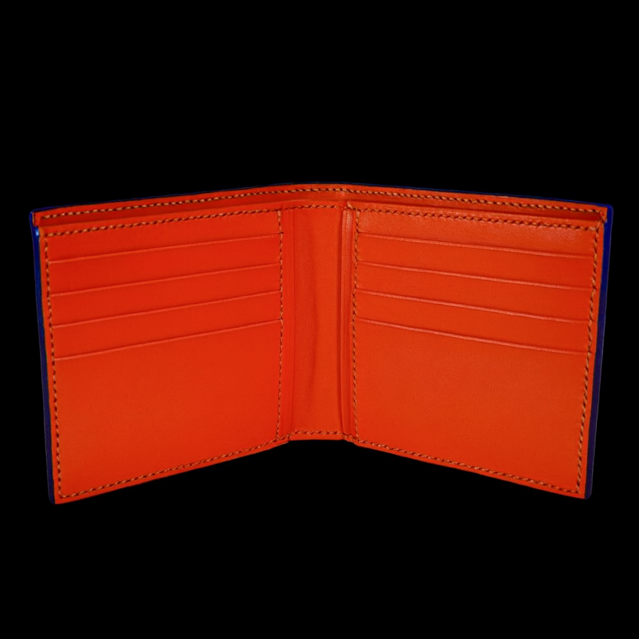 Blue Crocodile leather wallet