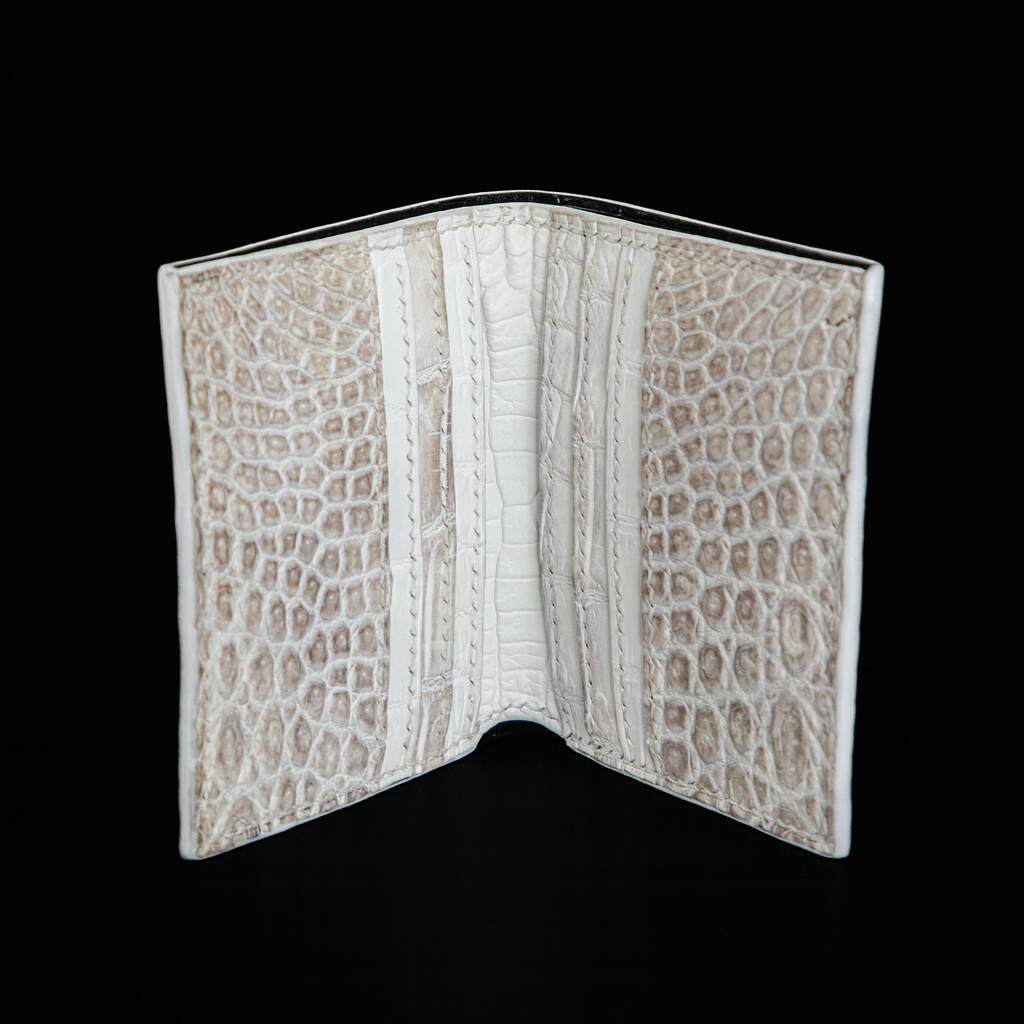 Himalayan Crocodile leather wallet