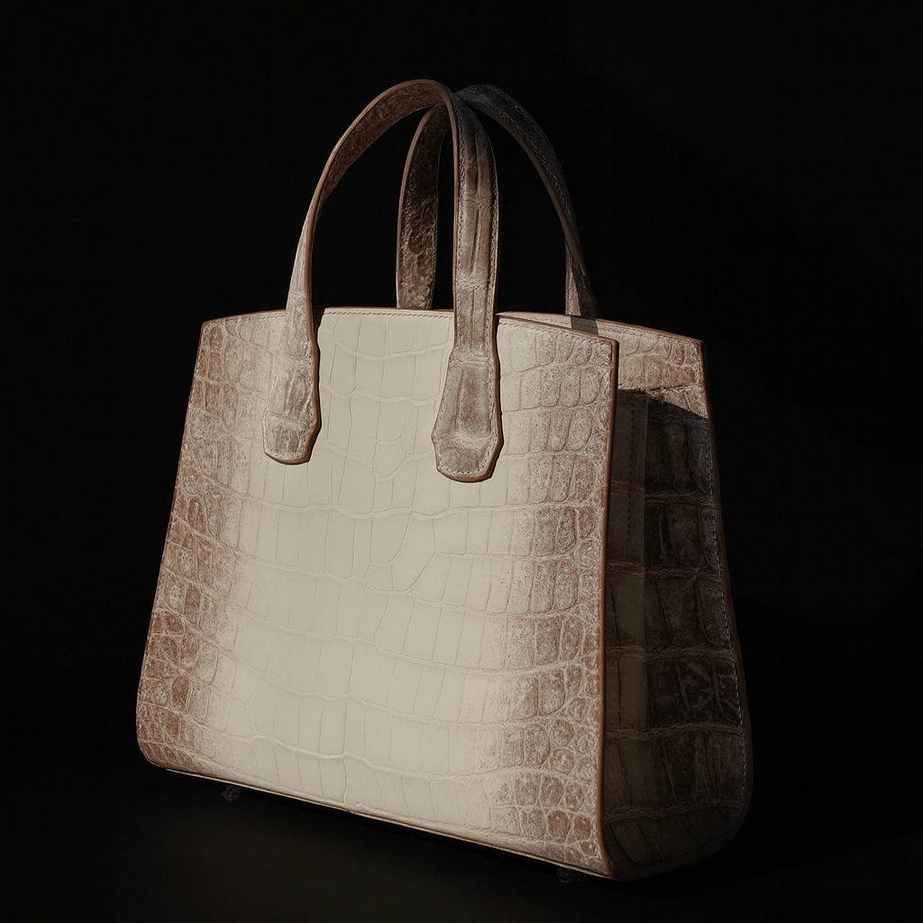 HIMALAYA HANDMADE GENUINE CROCODILE BAG