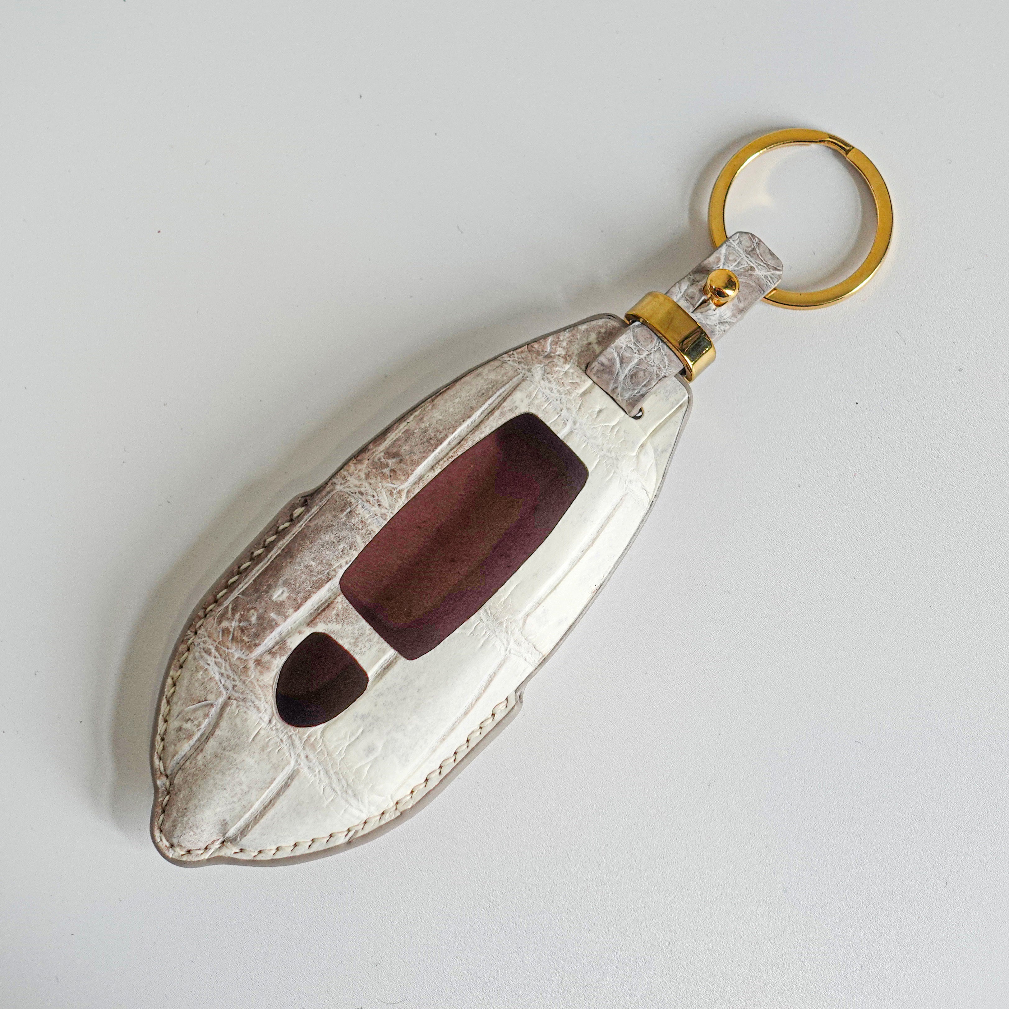HIMALAYA HANDMADE LEATHER KEY CASE FOR LAMBORGHINI