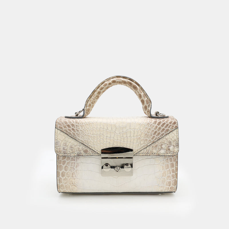 HIMALAYA HANDMADE GENUINE CROCODILE BAG