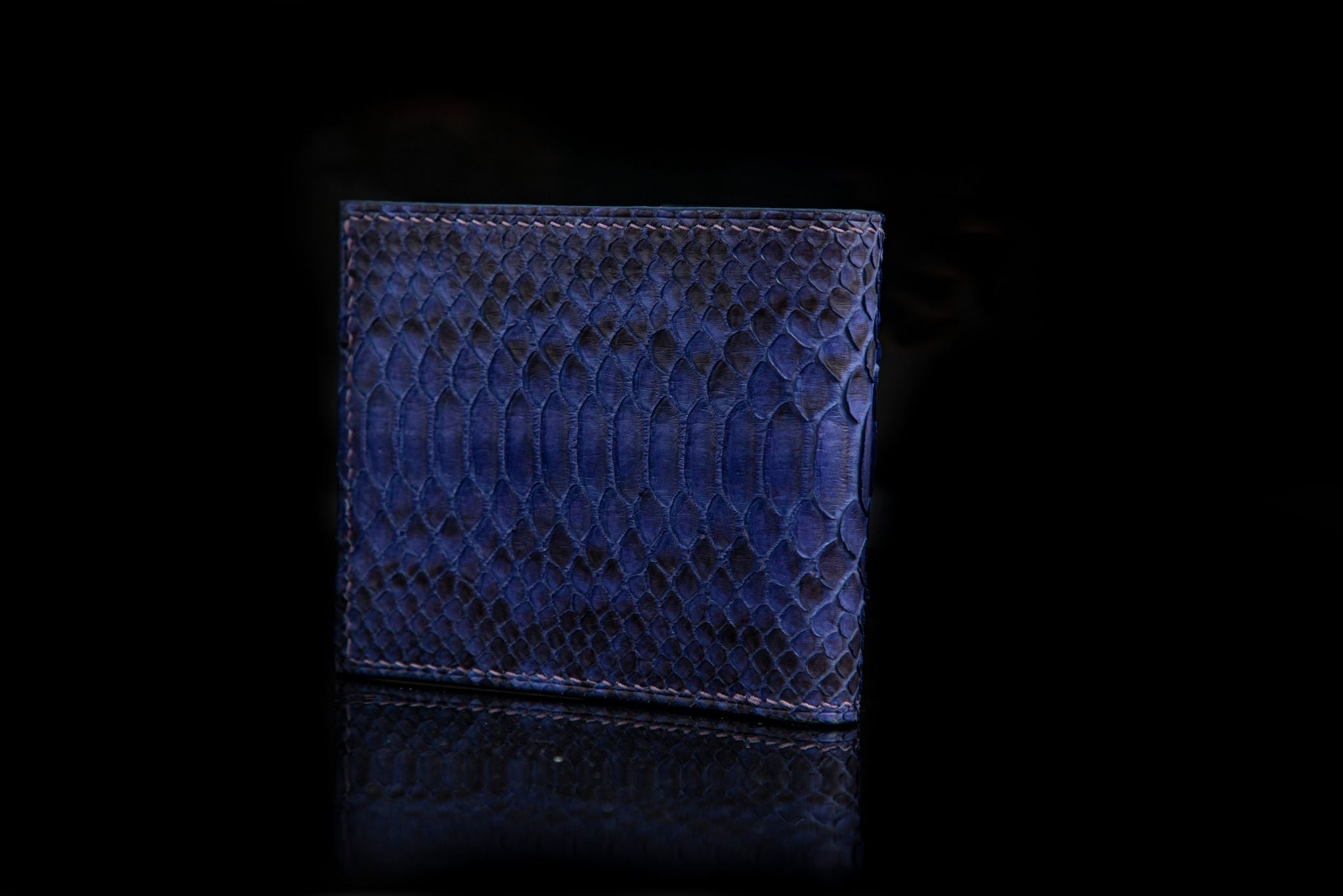 PURPLE PYTHON LEATHER WALLET