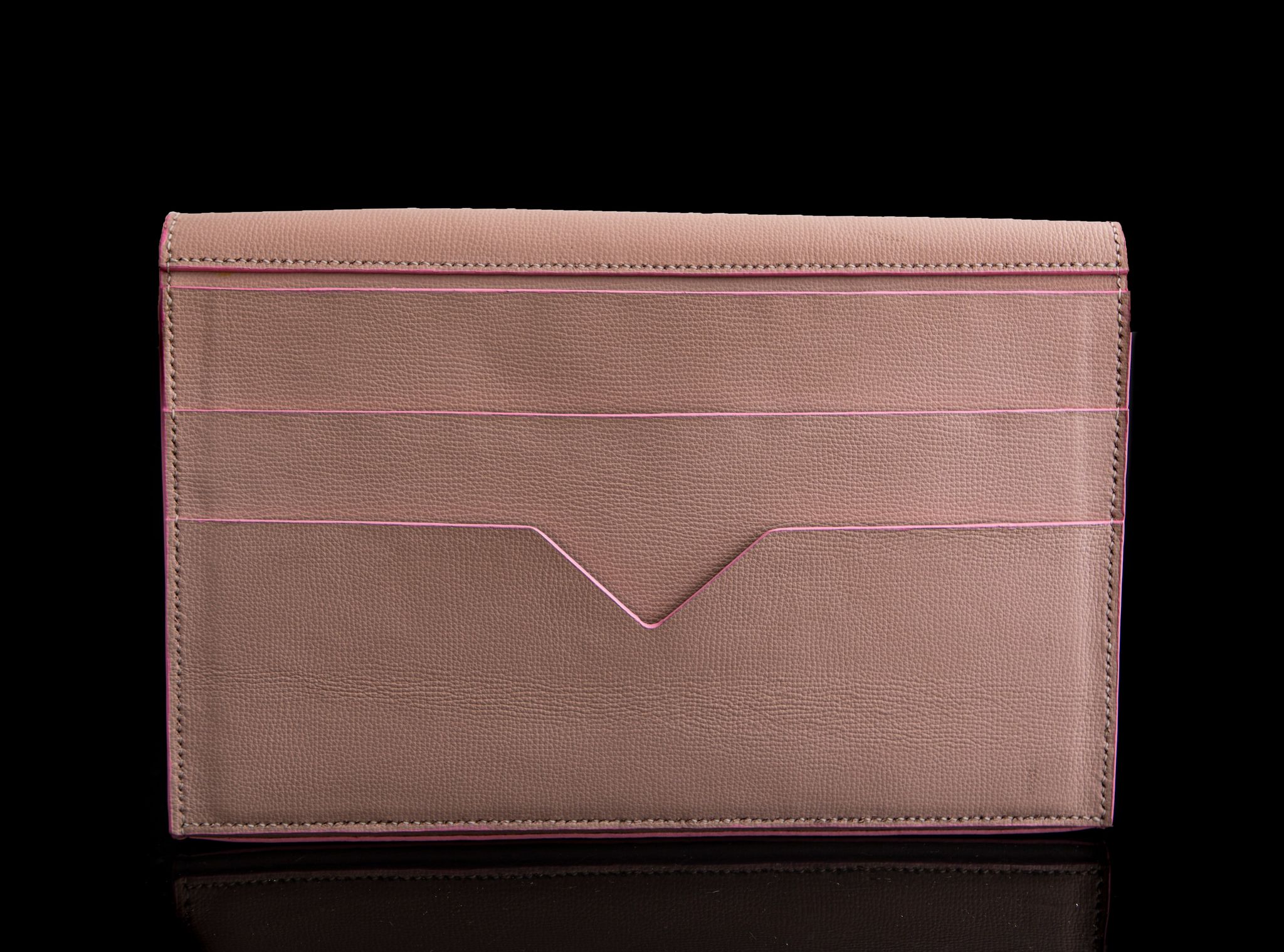 PINK HANDMADE GENUINE CALF LAPTOP SLEEVE