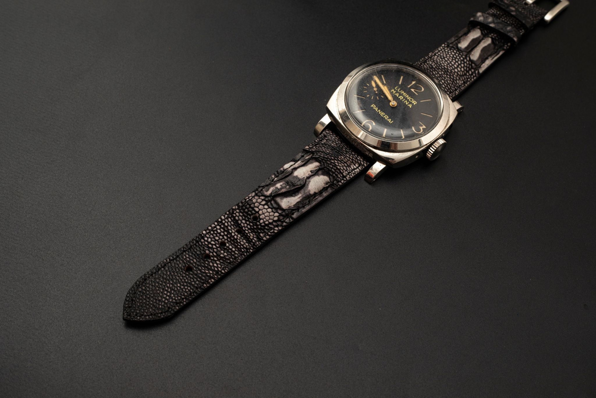 PURPLE OSTRICH LEATHER STRAP