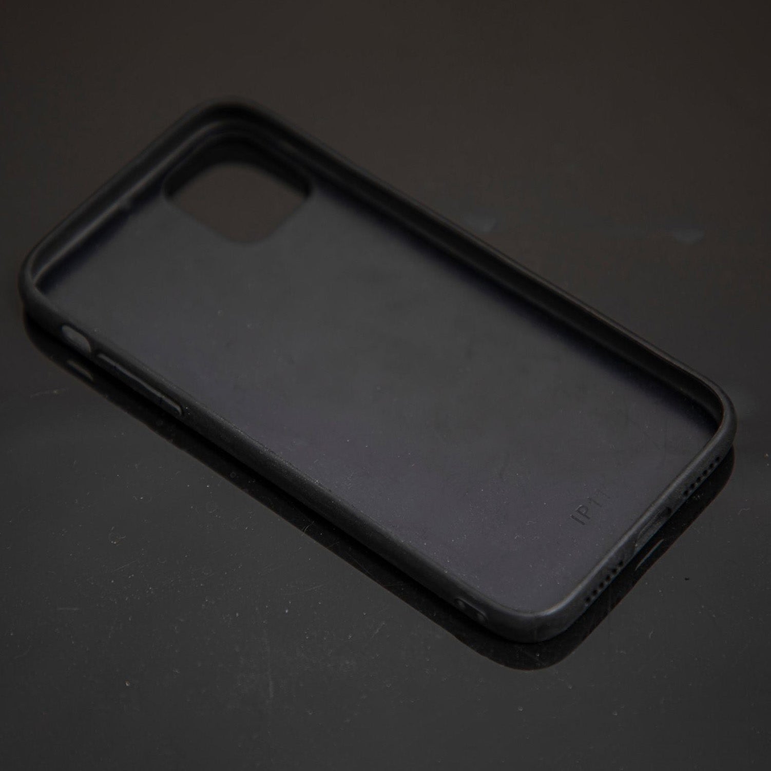BLUE PYTHON LEATHER PHONE CASE