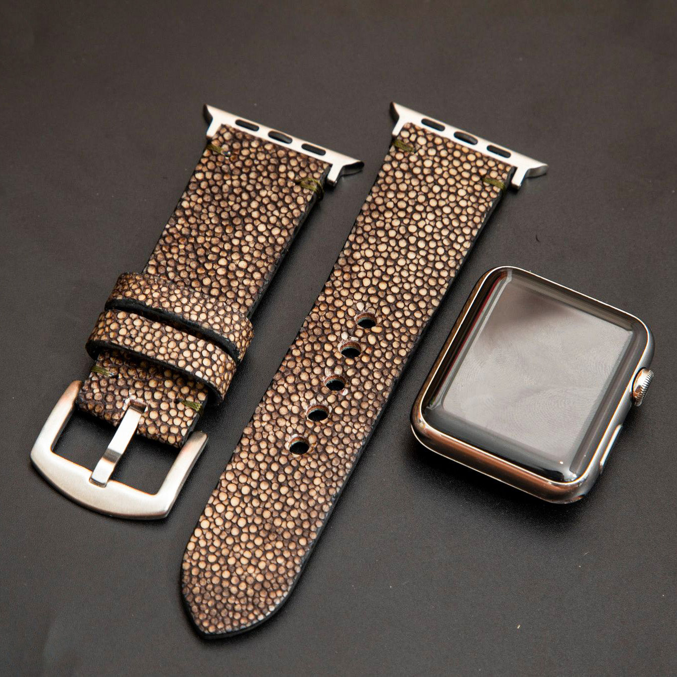 BROWN STINGRAY LEATHER STRAP