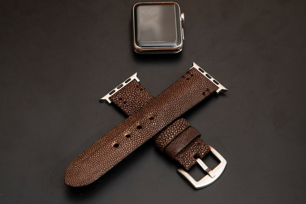 BROWN STINGRAY LEATHER STRAP