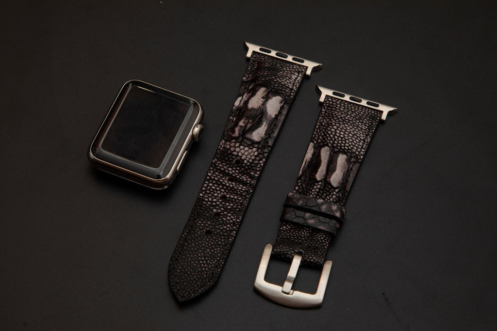 PURPLE OSTRICH LEATHER STRAP