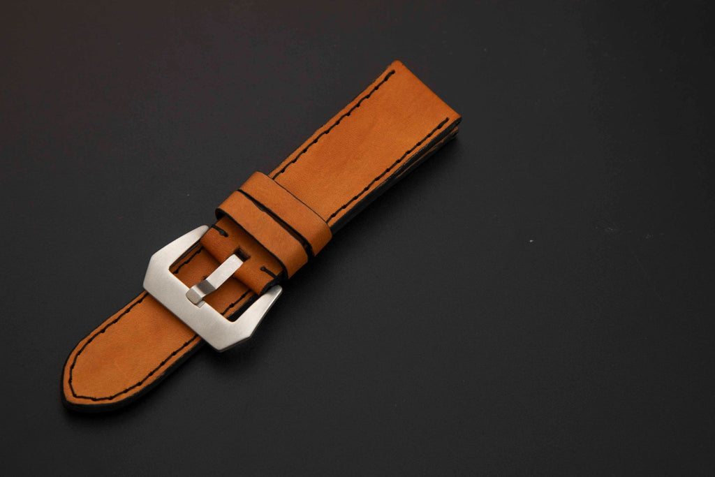 ORANGE CALF LEATHER STRAP