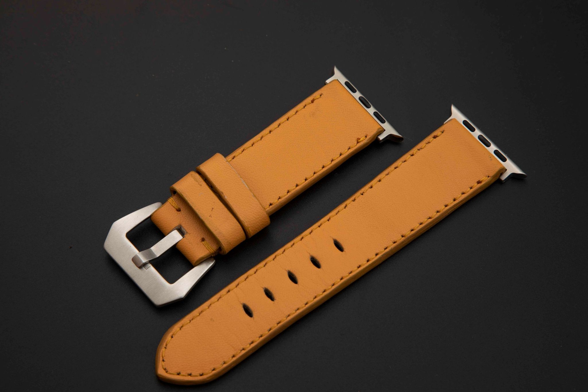 YELLOW CALF LEATHER STRAP