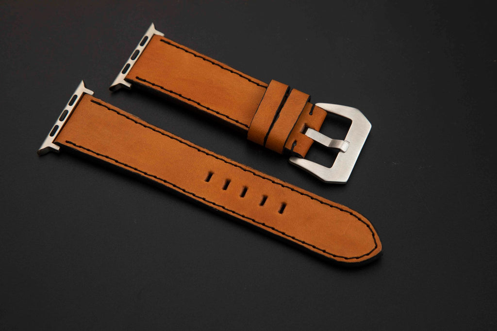 ORANGE CALF LEATHER STRAP