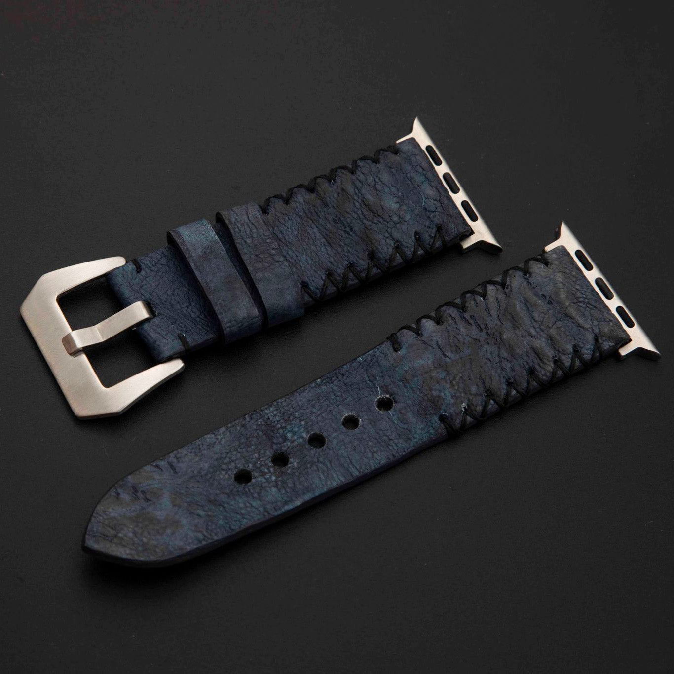 BLUE TOAD LEATHER STRAP