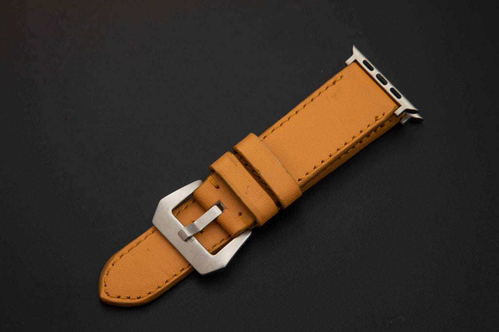 YELLOW CALF LEATHER STRAP