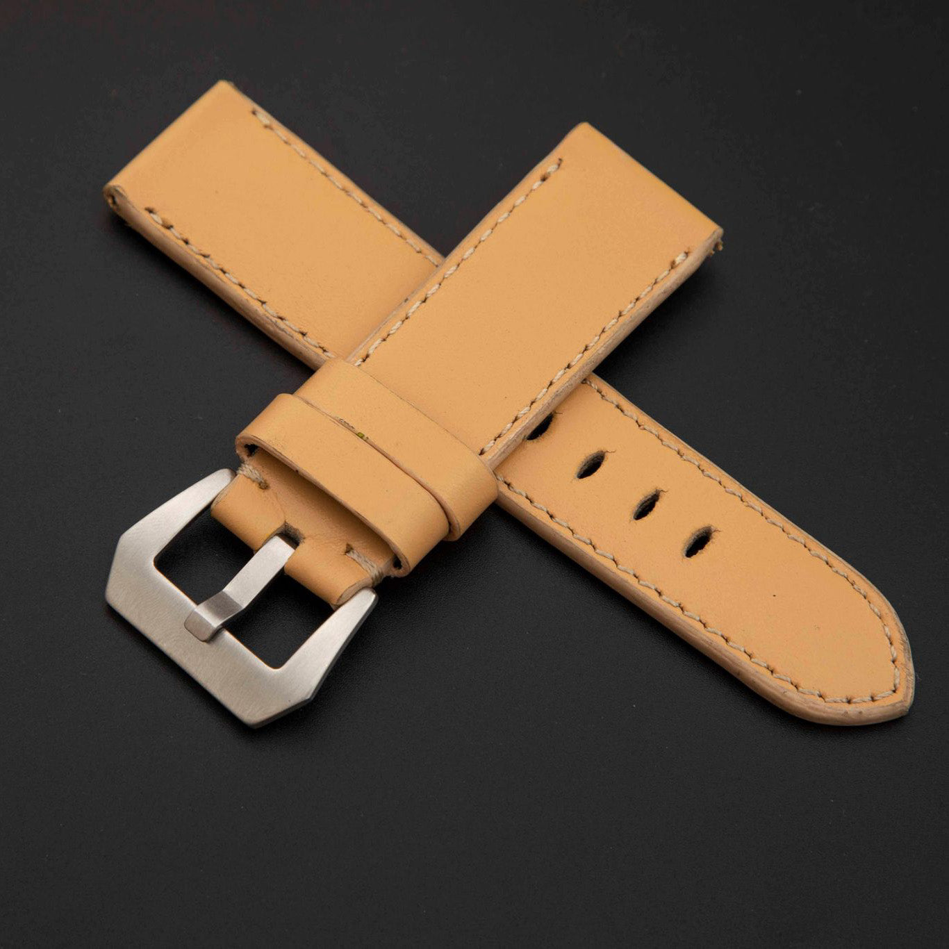 YELLOW CALF LEATHER STRAP