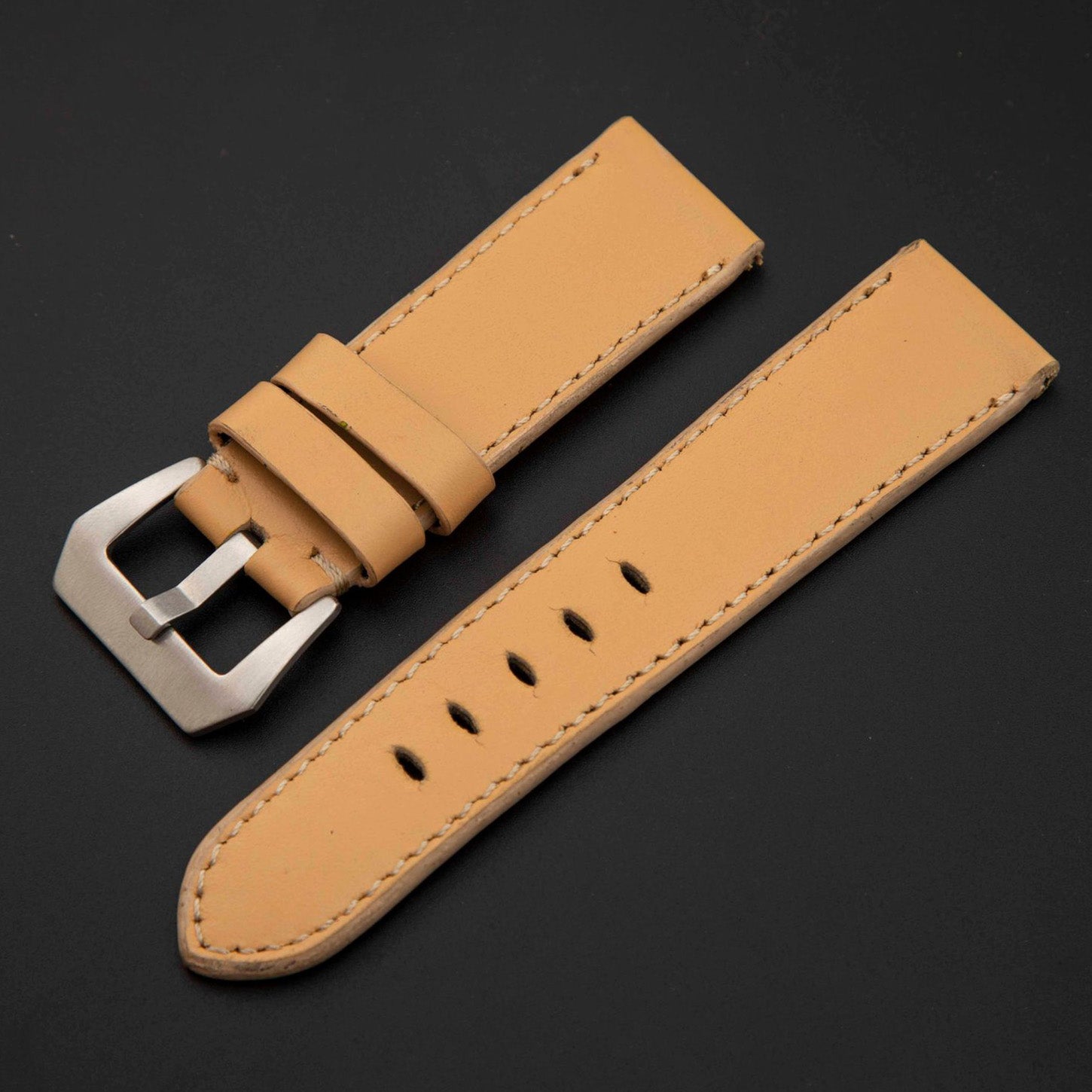 YELLOW CALF LEATHER STRAP