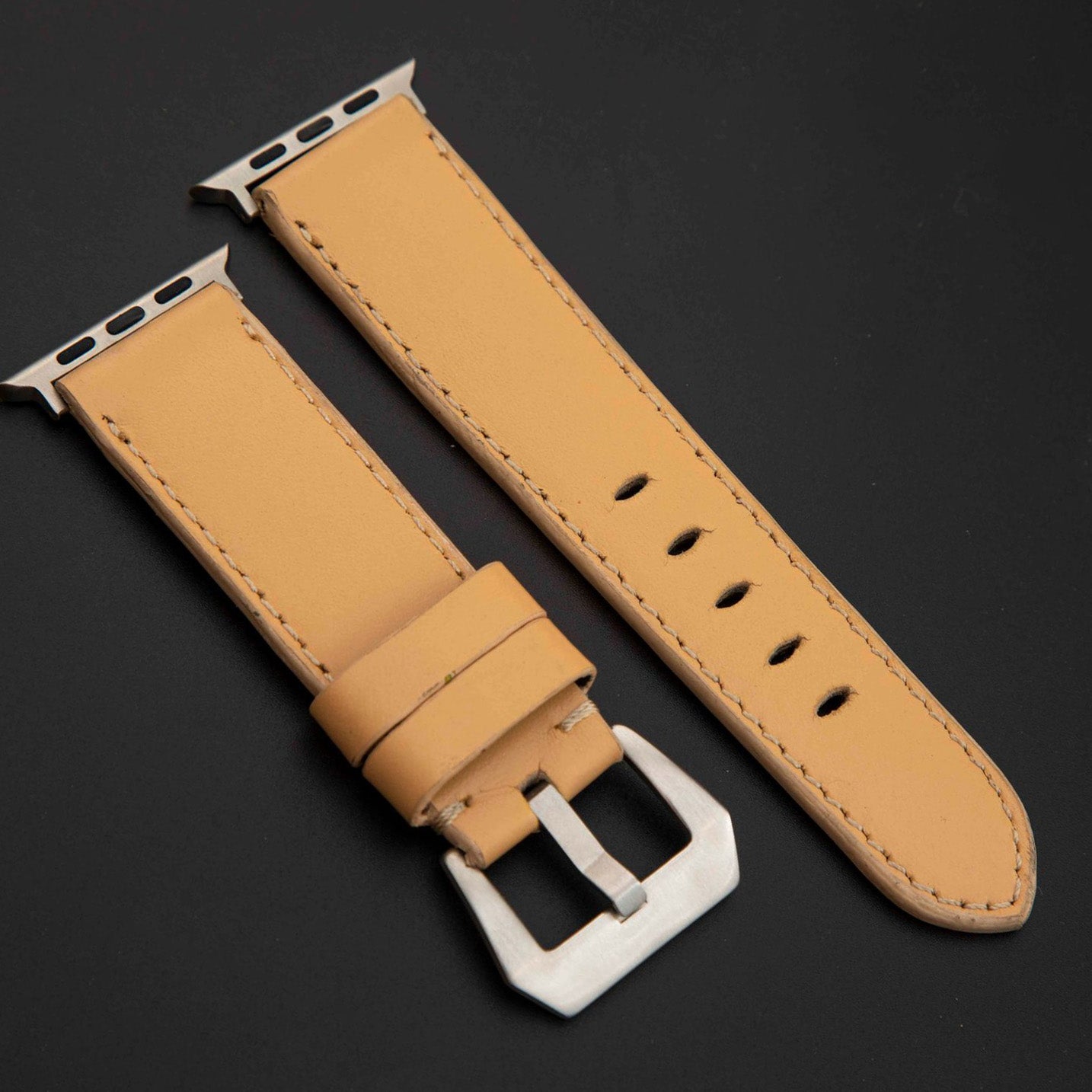 YELLOW CALF LEATHER STRAP