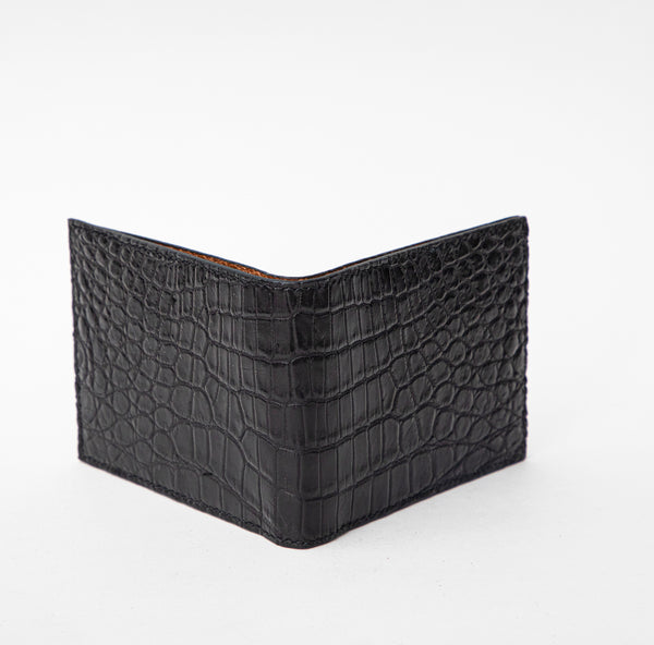 Black Crocodile leather wallet
