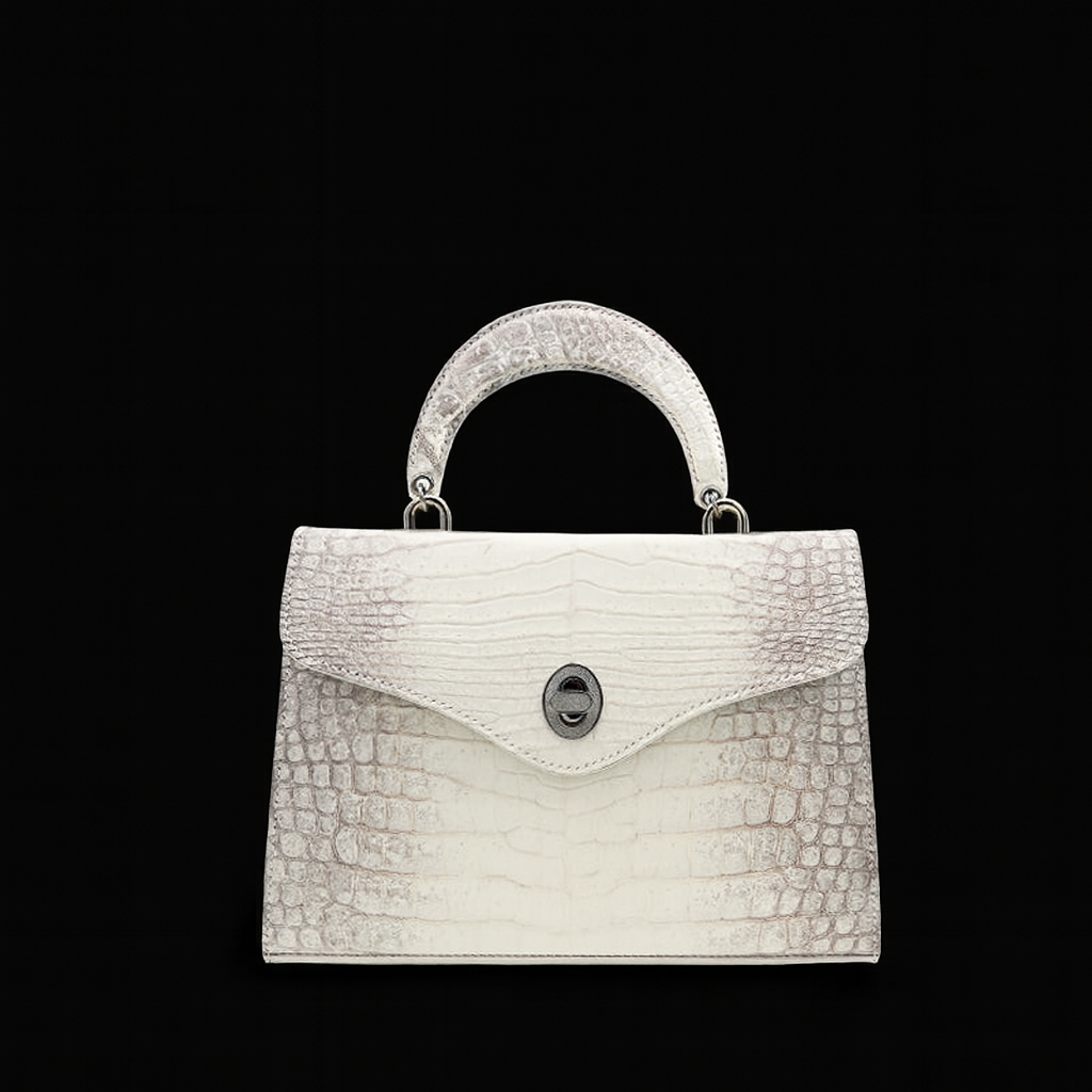 HIMALAYA HANDMADE GENUINE CROCODILE BAG