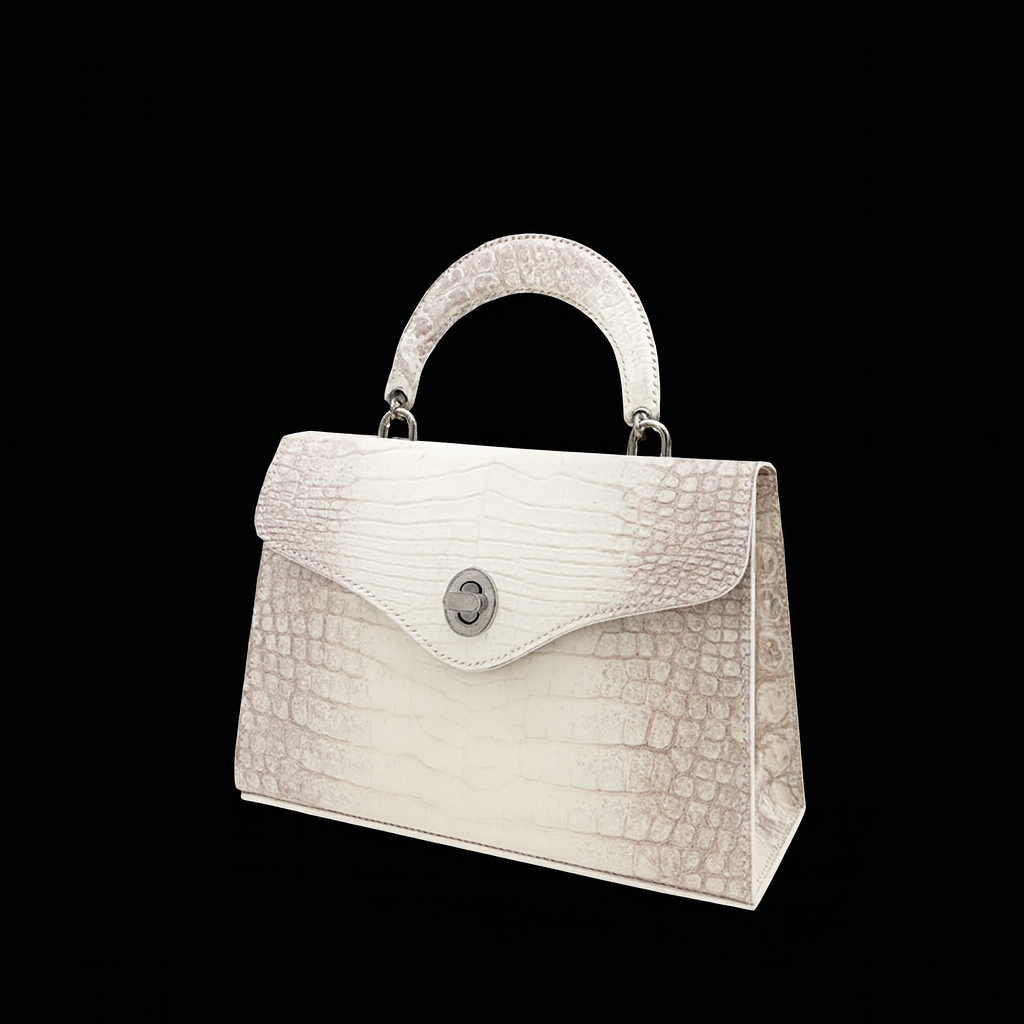 HIMALAYA HANDMADE GENUINE CROCODILE BAG