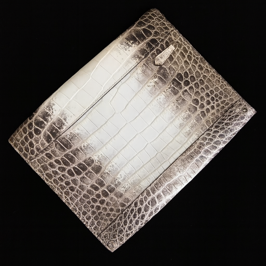 HIAMALAYA HANDMADE GENUINE CROCODILE LAPTOP SLEEVE