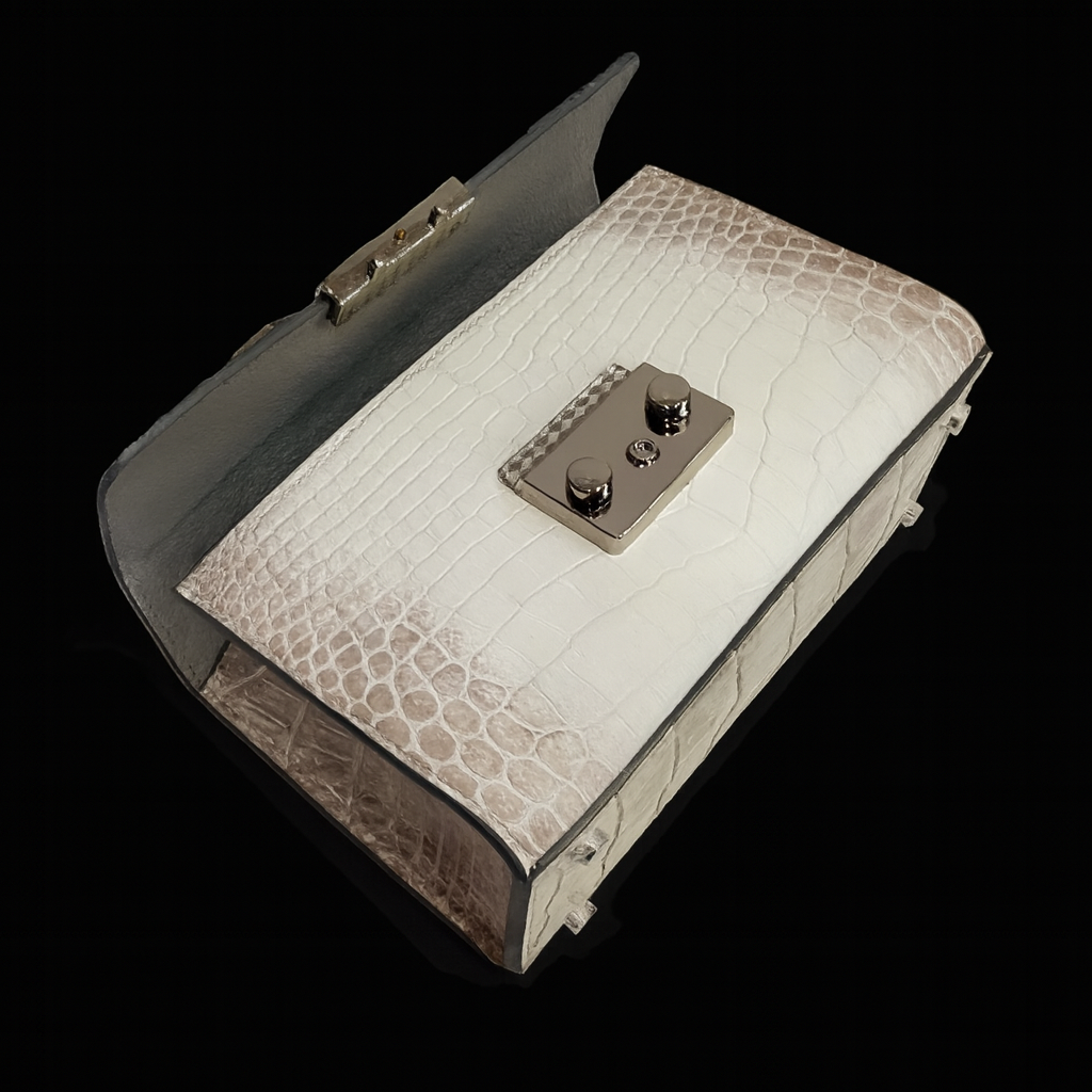 HIMALAYA HANDMADE GENUINE CROCODILE BAG