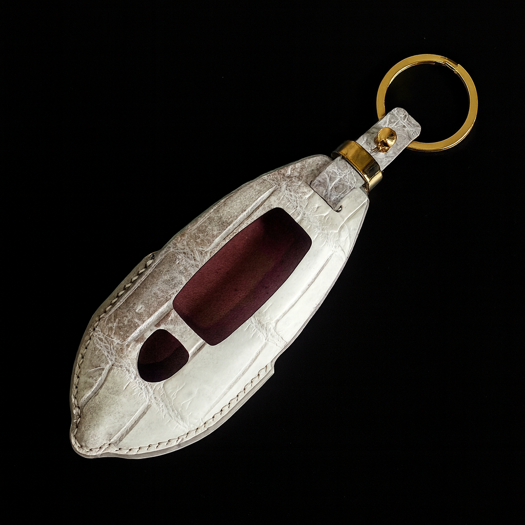 HIMALAYA HANDMADE LEATHER KEY CASE FOR LAMBORGHINI