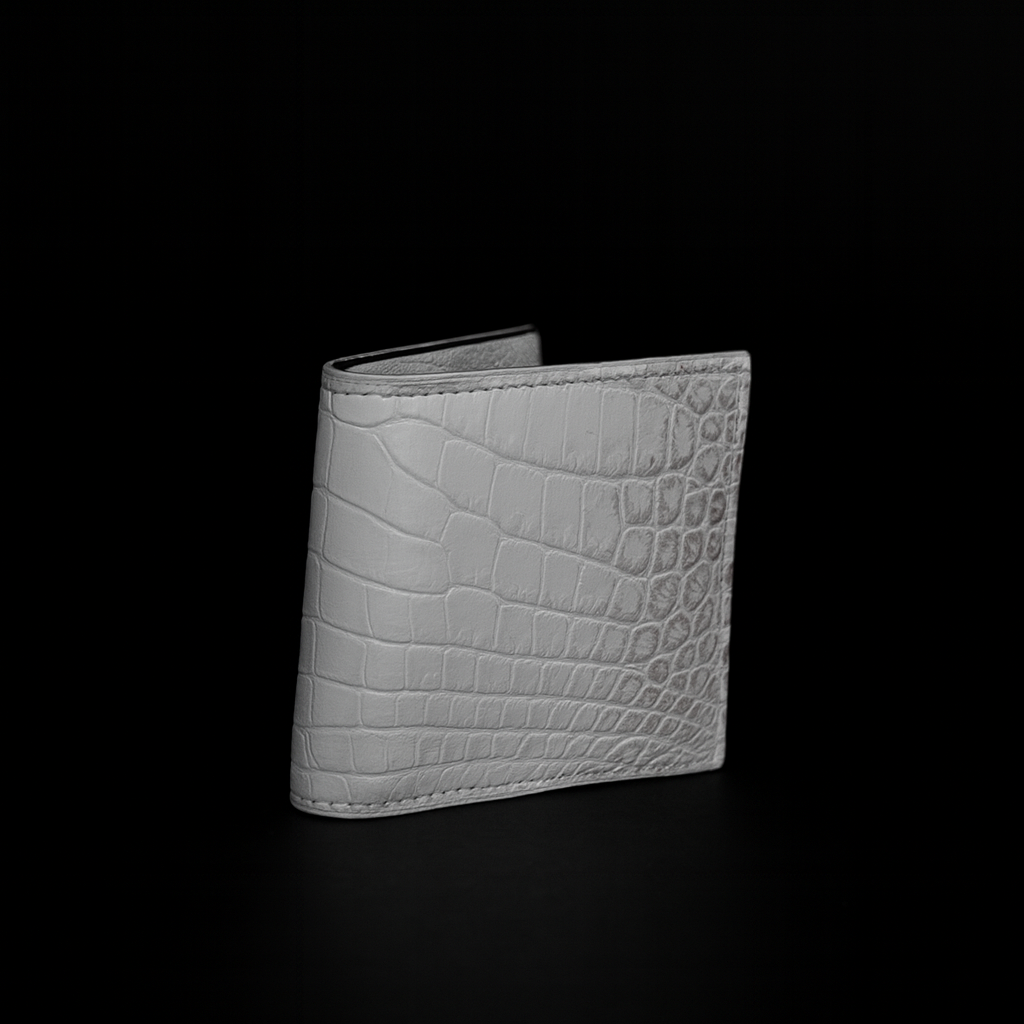 Himalayan Crocodile leather wallet