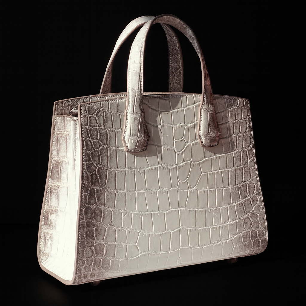 HIMALAYA HANDMADE GENUINE CROCODILE BAG