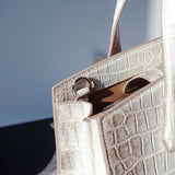 HIMALAYA HANDMADE GENUINE CROCODILE BAG