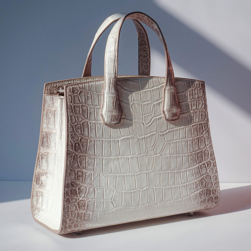HIMALAYA HANDMADE GENUINE CROCODILE BAG