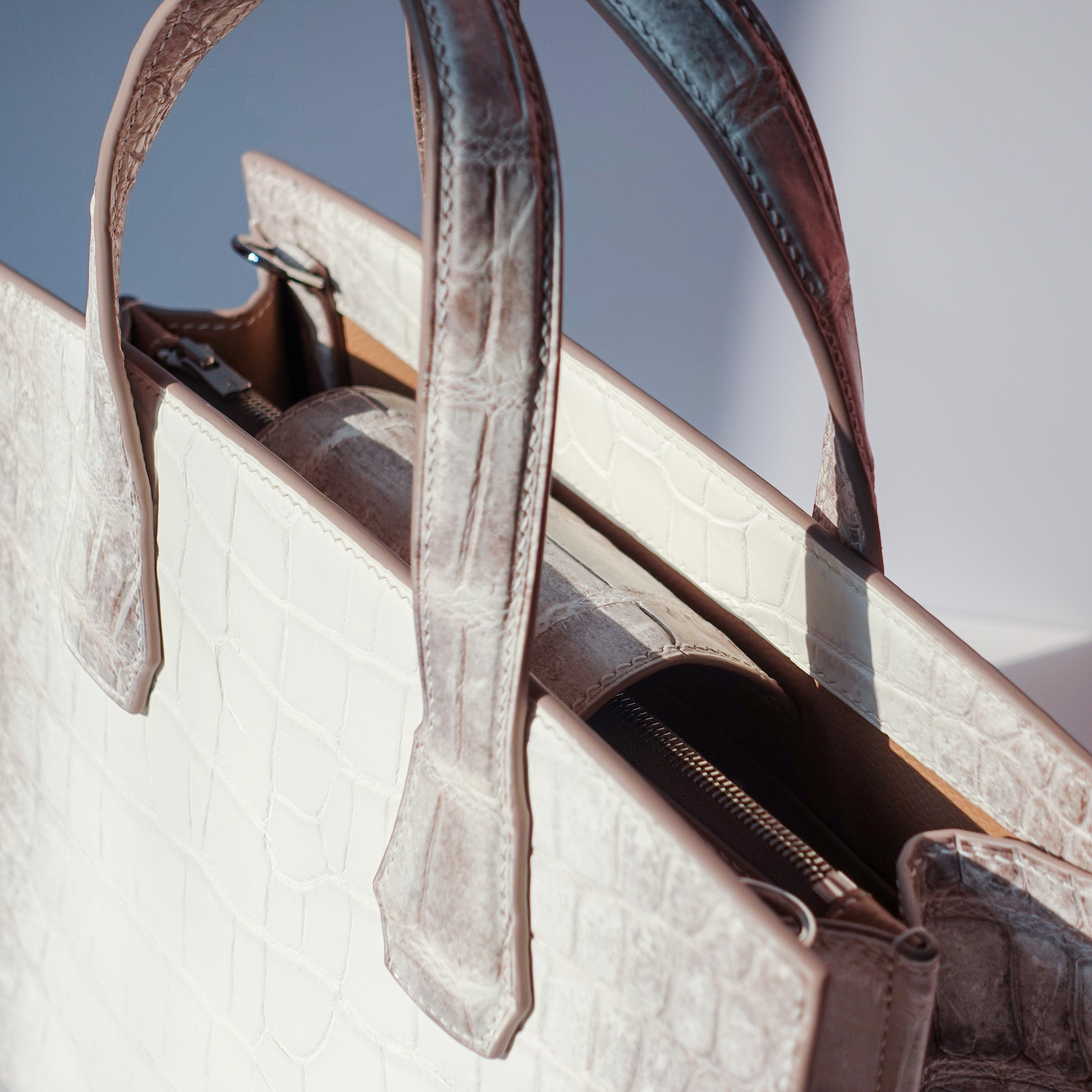 HIMALAYA HANDMADE GENUINE CROCODILE BAG