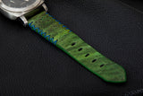 GREEN TOAD LEATHER STRAP
