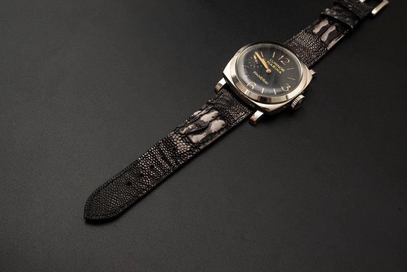 PURPLE OSTRICH LEATHER STRAP