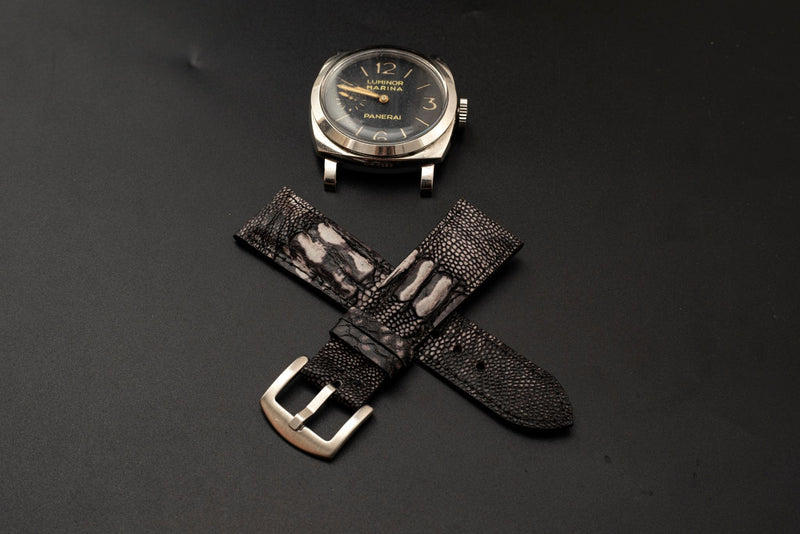 PURPLE OSTRICH LEATHER STRAP