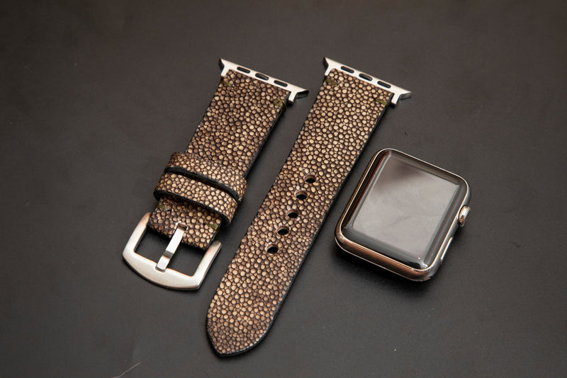 BROWN STINGRAY LEATHER STRAP