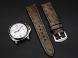 GREY CALF LEATHER STRAP