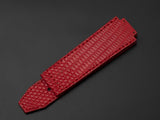 RED LIZARD LEATHER STRAP