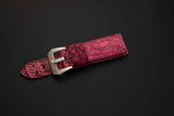 PINK PYTHON LEATHER STRAP