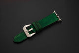 GREEN CALF LEATHER STRAP