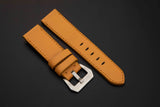 YELLOW CALF LEATHER STRAP