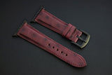 PURPLE OSTRICH LEATHER STRAP